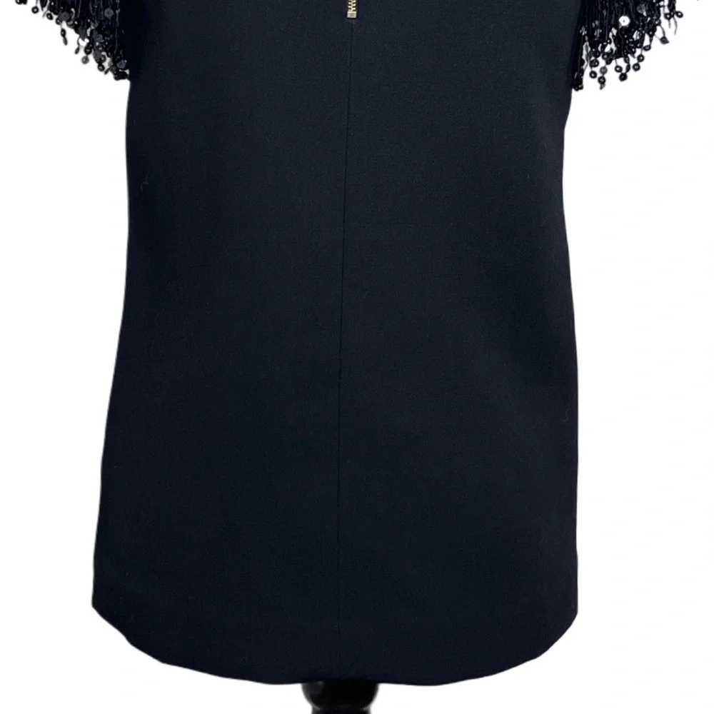 Kate Spade Sequin Sleeves Cocktail Party Sz 0 Evening Blouse